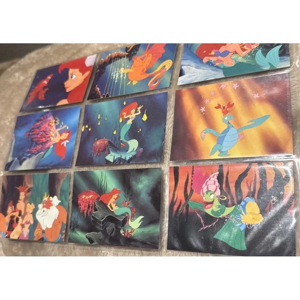 Disney Little Mermaid 1991 Pro Set Complete 90 Card Set 15 Sketch 15 Standups